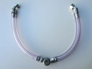 TRIUMPH T100 500 TR6 650 COMBUSTIBLE GASOLINA GAS LÍNEA SINGLE CARB 1968-72 82-9271, F9271 - Imagen 1 de 1