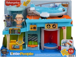 Fisher-Price Little People Everyday Adventures Airport Playset New Xmas Toy 1+ - Picture 1 of 7