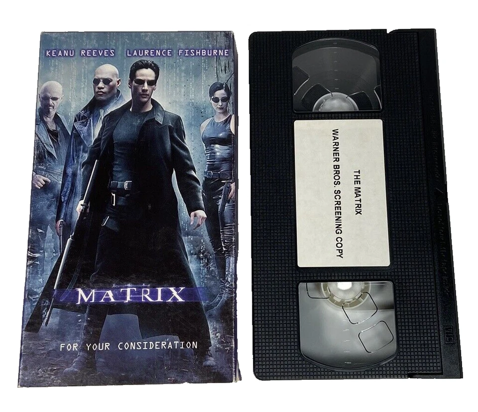 THE MATRIX VHS Promo Screener 1999 FYC (For Your Consideration) Screening Copy - Image 1 of 4