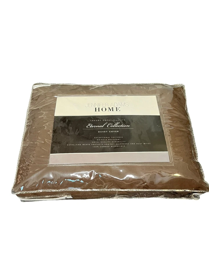 Juego de funda nórdica Eternal Collection by Jennifer Adams King marrón nuevo Foto 1 de 4