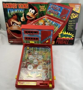 1995 Nintendo Donkey Kong Country Super Electronic Pinball Game Works Great Cond - Picture 1 of 14