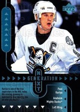 1998-99 Upper Deck Generation Next #19 Daniel Briere, Paul Kariya