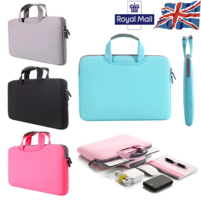 Laptop Sleeve Case Bag Carry Case for Macbook Air/HP 11/12/13/14/15/15.4/15.6 UK - Image 1 of 4