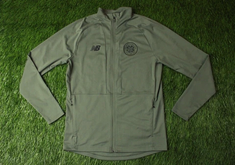 CELTIC 2019-2020 FOOTBALL TRACK TOP JACKET TRAINING NEW BALANCE ORIGINAL SIZE M Cover