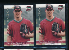 Lot (2) 2000 Grandstand #39 Stephen Sparks Altoona Curve Player Lot (GF84) SWSW6