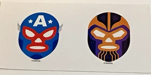 Funko Marvel Collector Corps Luchadores Captain America & Thanos Decals - Bild 1 von 3