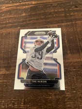 2021 Prizm TRE NIXON Rookie RC Football Card 428 New England Patriots
