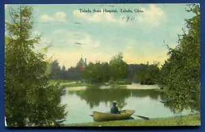 Toledo State Hospital Toledo Ohio old postcard - Picture 1 of 2