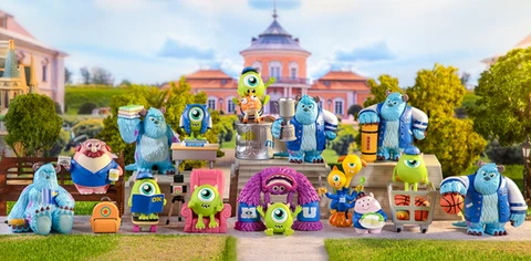 POP MART Monsters University Oozma Kappa Fraternity Blind Box Confirmed Figure ！ Cover