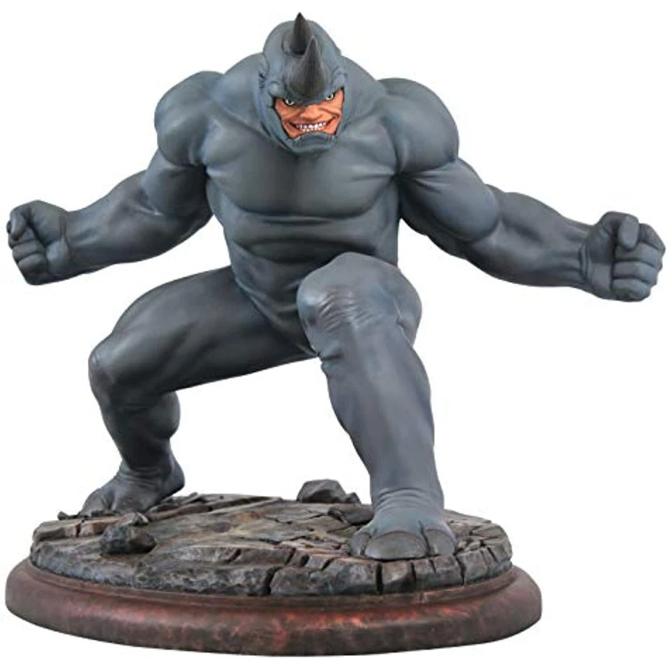 Brand New DIAMOND SELECT TOYS Marvel Premier Collection Spider-Man Rhino Statue - Image 1 of 2