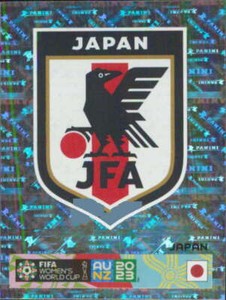 2023 Panini FIFA Women's World Cup Stickers #192 Team Logo Japan FOIL