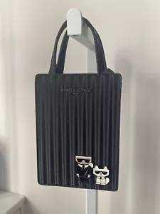 Karl Lagerfeld Striped Phone Mini Tote Crossbody - Bild 1 von 6