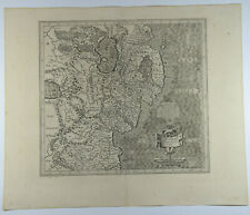 CARTE MERCATOR-HONDIUS. ULTONIAE ORIENTALIS. PARS La IIII Table d'Irlande. 1613