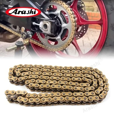 Cadena de transmisión de junta tórica de paso 140 525 apta para Suzuki GSXR750 2011-2020 GSX-R 750 Foto 1 de 4