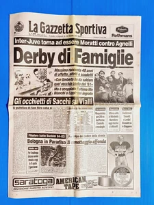 Scottish Mountaineering Screen Sport 5 March 1995 Inter-Juventus Moratti Gianni - Picture 1 of 1