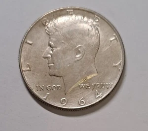 Mezzo dollaro USA 1964 Kennedy argento L6 - Foto 1 di 4