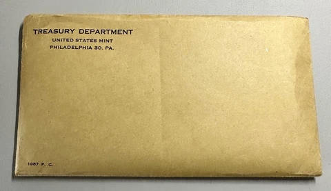 1957 US Mint Proof Set- Flat Pack Sealed Never Opened This Exact Set 90% Silver Cover