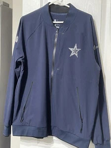 RARE New W/O Tags Dallas Cowboys Nike Bomber Jacket Mens Large - Picture 1 of 2