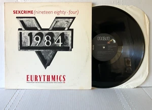 Eurythmics SEXCRIME (NINETEEN EIGHTY-FOUR) Original 1984 RCA 12" Single VG+/NM - Picture 1 of 5