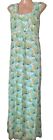 WEIRD FISH long turquoise & floral pattern sleeveless Holiday/Sun MAXI dress 18