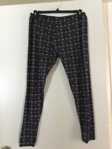 Leggings grandes básicos elásticos largos suaves negros y grises desconocidos para mujer - Imagen 1 de 2