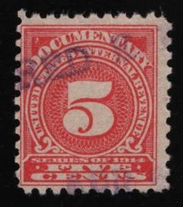 #R200 5c Documentary, Used [12] **ANY 5=FREE SHIPPING** - Picture 1 of 1