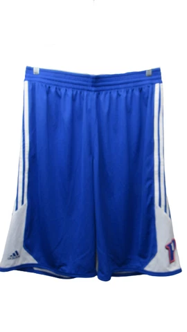 New Detroit Pistons Mens Size 3XL+2 Adidas Blue Practice Shorts Cover