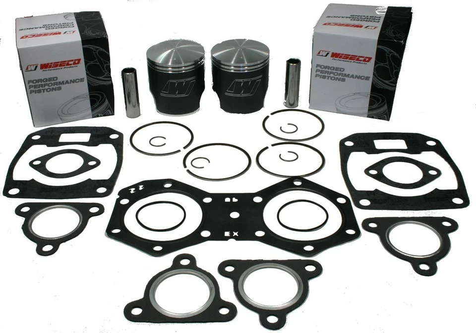 Juego de pistones y juntas Polaris Indy Super Sport 550, 1999-2003, Wiseco .040 Foto 1 de 1