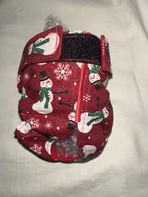 Female Dog Puppy Pet Diaper Washable Panties Sanitary Underwear SNOWMEN SMALL - Image 1 of 4