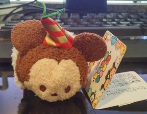 Mickey Holiday Christmas Mini Tsum Plush Disney Store Japan 2016 New with Tags - Picture 1 of 2