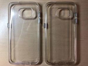 2X Qmadix C Series Hard Co-Molded Case Cover for Galaxy S7 - Clear - Picture 1 of 2