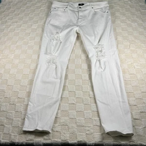 7 For All Mankind Herren Jeans weiß distressed Paxtyn Größe 38 - Bild 1 von 12