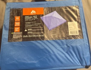 Ozark Trail 10x10 Canopy Top - Blue New Replacement Top Only - Picture 1 of 2