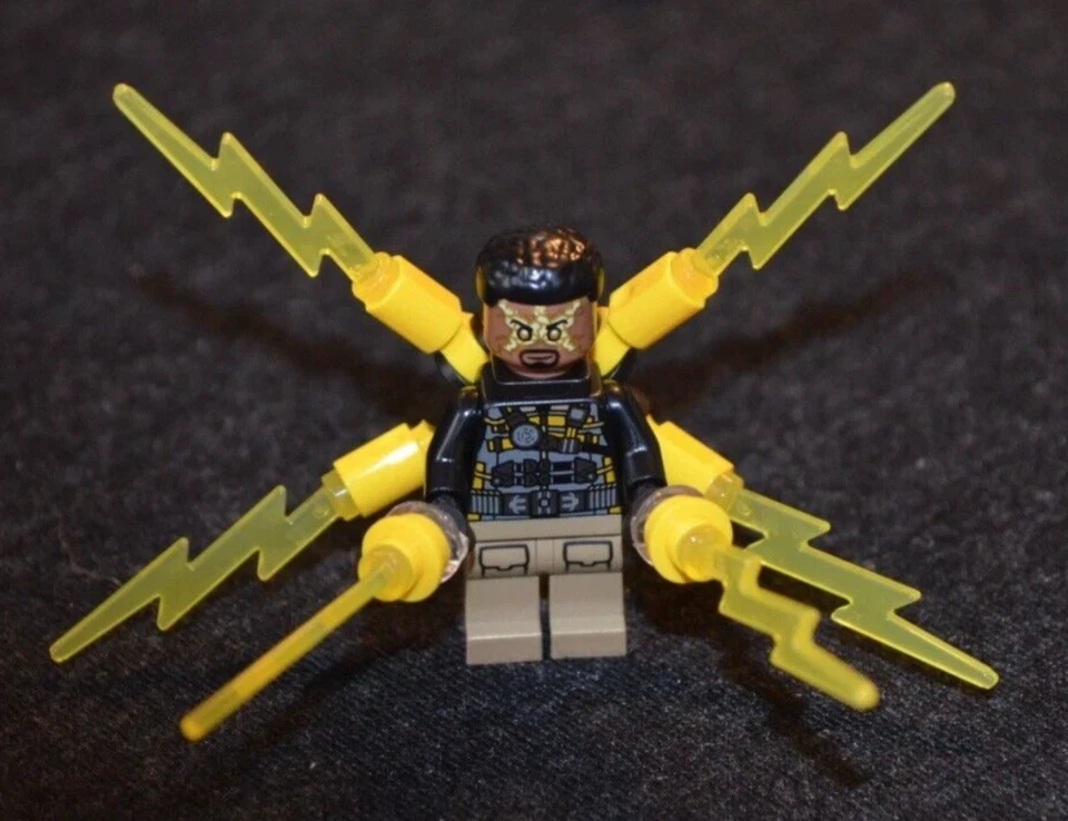 Lego Marvel Super Heroes Electro Minifigura Spider-Man 76280 Foto 1 de 1