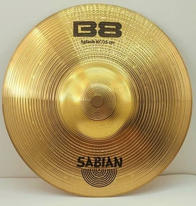 Sabian B8 10-inch Splash Cymbal EXCELLENT CONDITION Drums Percussion Instruments - Picture 1 of 7