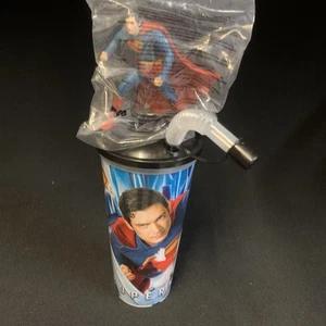 Limited Edition 2025 Superman Cinema Cup & Topper Brand New - Picture 1 of 9