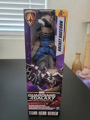 Новый в коробке Marvel Titan герой серии Guardians Of The Galaxy ракета енот фигурка - Изображение 1 из 4