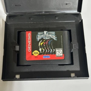Vintage Mighty Morphin Power Rangers The Movie Sega Genesis Game Cartridge 1995! - Picture 1 of 5