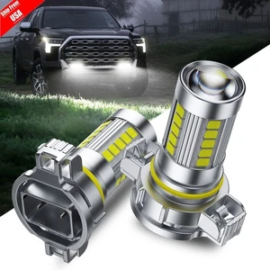 AUXITO 5202 2504 LED Fog Light Bulbs Conversion Kit Super Bright 100W 40000LM - Picture 1 of 30