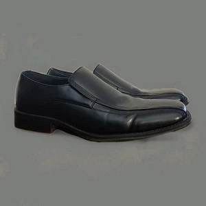 Mocassini JF J. Ferrar Uomo 11M Nero - Scarpe eleganti slip-on Dash - Foto 1 di 12