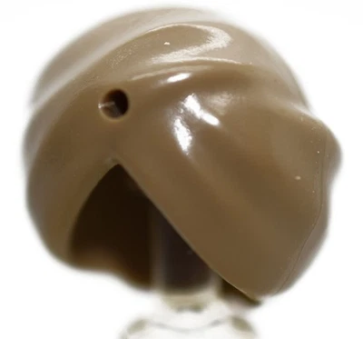 LEGO Minifigura Turbante Bronceado Oscuro con Agujero 40235 Envoltura de Cabeza Sheik Amar Serpiente Encantador Foto 1 de 3