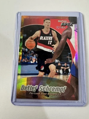 Skybox Apex Xtra trading card featuring Detlef Schrempf /50 Rare ! - Image 1 of 3