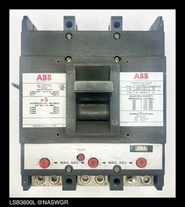 ABB LSB63600L Molded Case Circuit Breaker - 600 Amp - Tested/1Yr Warranty - Picture 1 of 6