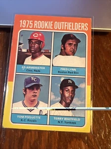 Fred Lynn 1975 Topps Outfielders Rookie Card RC #622 VG-EX Range Boston Red Sox - Bild 1 von 3