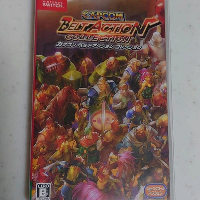 Capcom Belt Action Collection Nintendo Switch Japan Import Arcade Classics - Image 1 of 4