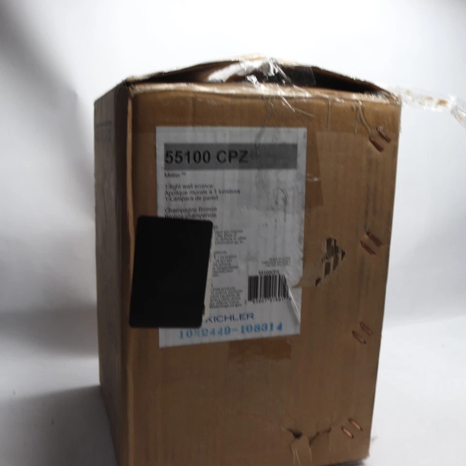 Lámpara de Pared Kichler 1 Luz Champagne Bronce 11.25" H x 5.5" W 55100CPZ Foto 1 de 4