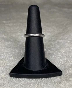 Tiffany&Co. Platinum (PT950) 3mm Band Ring (size 6.5) - Picture 1 of 8