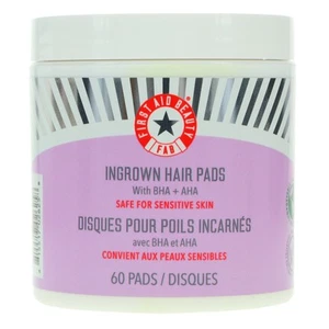 First Aid Beauty Eingewachsene Haarpads mit BHA & AHA 60 ct - Bild 1 von 8