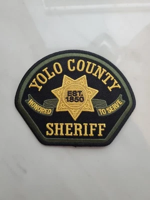 Parche del Sheriff del Condado de Yolo California Foto 1 de 4