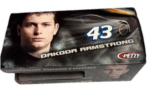 Dakota Armstrong #43  Nascar Mustang 1:24 Scalestock Car NWB Limited Edition - Imagen 1 de 13